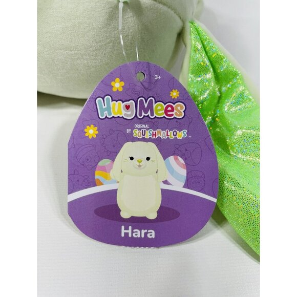 Squishmallows HugMees 10" Hara The Bunny Plush Stuffed Animal Green - Picture 8 of 8